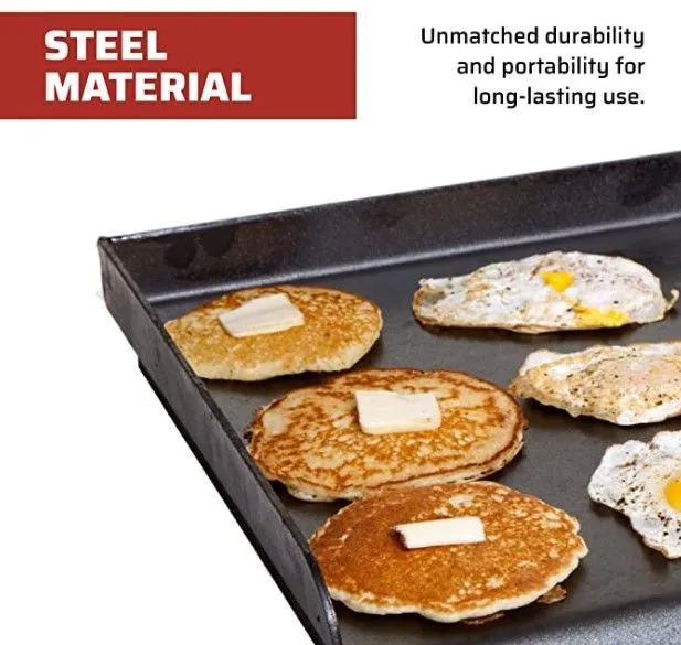 PRO GRIDDLE- 2 BURNERS